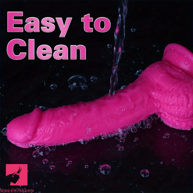 7.28in Feels Like Skin Body-Safe Realistic Dildo For Hands-Free Sex