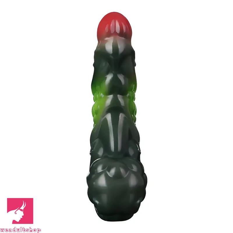 7.4in Fantasy Penis Design Silicone G-Spot Mutant Phallus Odd Dildo