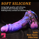 10.23in Starry Sky Silicone Soft Large Adult Dildo With Suction Cup