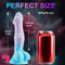 7.9in Silicone Soft Female Prostate Dildo Massage Adult Female Toy