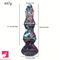 9.44in Liquid Silicone Soft Monster Dog Knot Big Self-Using Dildo