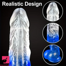 7.48in 8.26in Transparent Realistic PVC Dildo For Women Men Orgasm