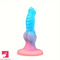 7.09in Luminous Silicone Soft Monster Knot Cock Dildo For Adults