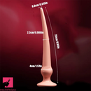 8.07in 9.84in Silicone Big Soft Anal Plug Dilator Adults Intimate Dildo