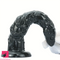 8.7in Snake Black Animal PVC Big Dildo Suitable For Women Sex Toy