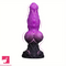 9.05in Double Egg Monster Knot Silicone Soft Fantasy Female Dildo