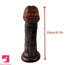 8.7in G-Spot Stimulating PVC Big Head Mushroom Dildo For Adults