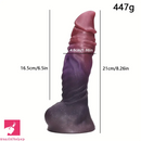 8.26in Silicone Weird Soft Realistic Penis Monster Cock Large Dildo