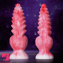 6in 8.3in Wolf Monster Textured Silicone Soft Knot Dildo For Orgasm