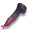 8.26in Silicone Weird Soft Realistic Penis Monster Cock Large Dildo