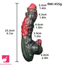 9.1in Fantasy Silicone Soft Monster Dildo For Sex Love Masturbation