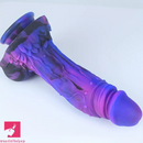 10.23in Starry Sky Silicone Soft Large Adult Dildo With Suction Cup