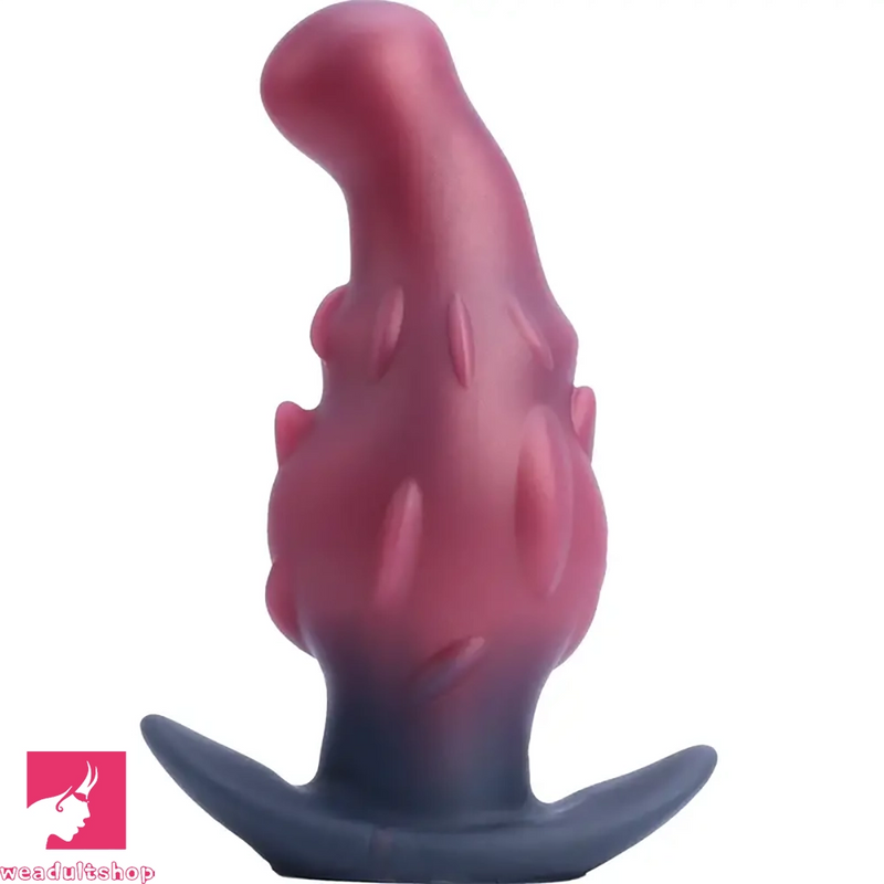 4.41in 5.31in 6.22in 7.3in Dragon Monster Silicone Small Butt Plug Dildo