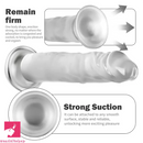 7.68in Realistic Skin Comfortable Washable Dildo With Suction Cup