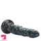 8.7in Snake Black Animal PVC Big Dildo Suitable For Women Sex Toy