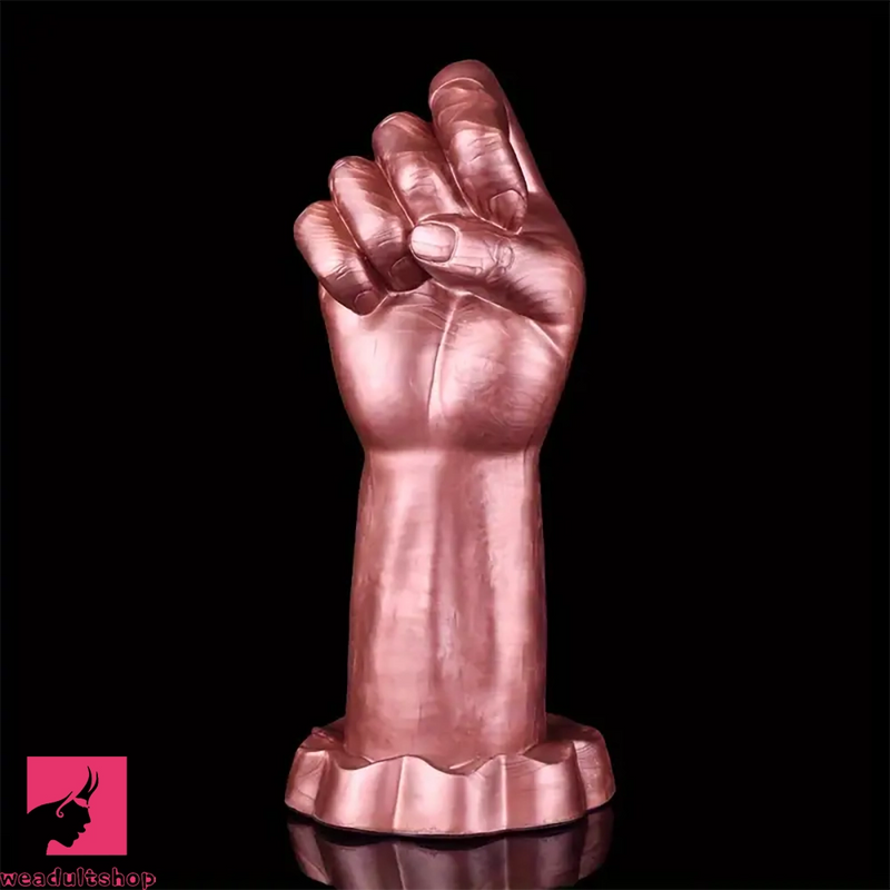 9.25in Silicone Fist Hand Anal Plug Dildo Unisex Intimate Sex Toy