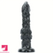 8.7in Snake Black Animal PVC Big Dildo Suitable For Women Sex Toy