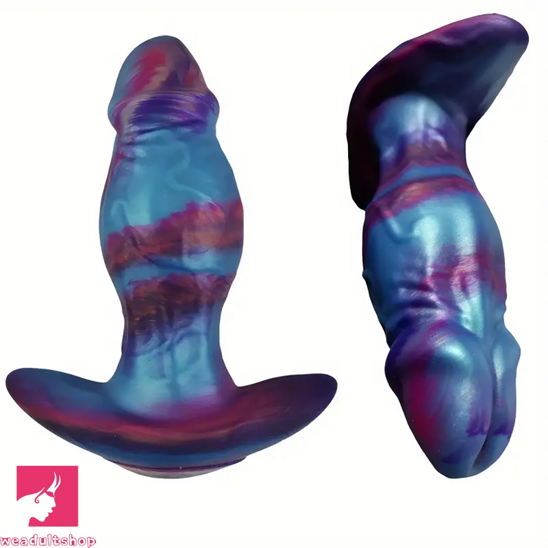 5.8in 6.89in 7.89in Silicone Stretcher Soft Wearable Real Plug Dildo