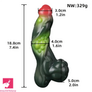 7.4in Fantasy Penis Design Silicone G-Spot Mutant Phallus Odd Dildo