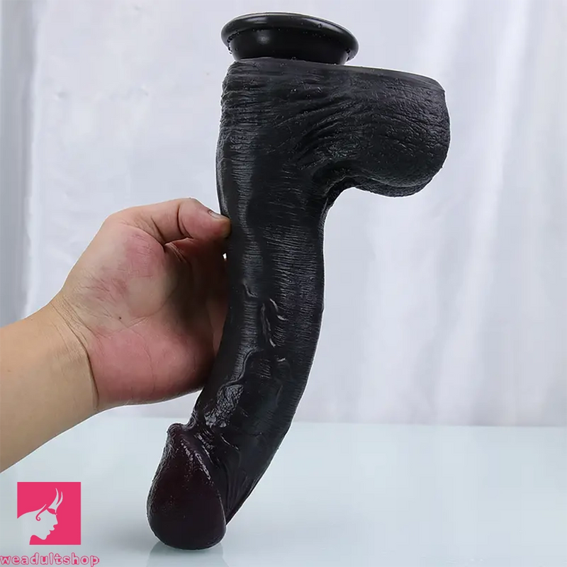 13.78in Ultra-Realistic Silicone Soft Big Cock Dildo With 3.15" Glans