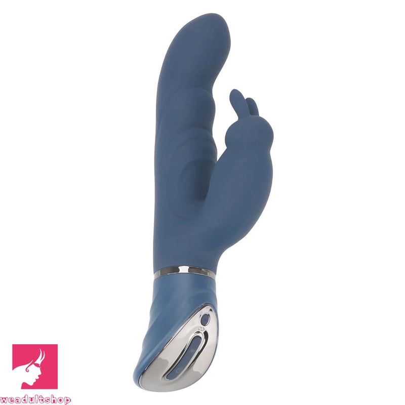 9.45in Rabbit Clitoral G Spot Dildo Vibrator Bunny Anal Stimulator