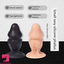 2.76in Small Anal Plug Soft Silicone Mini Beginner-Friendly Dildo