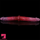 14.96in Realistic Silicone Dual-Headed Long Soft Big Young Dildo