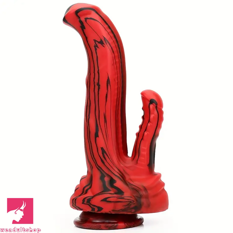 9.25in Monster Fantasy Silicone Dildo Sex Toy For Hands-Free Sex