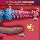 9.84in Monster Tentacle Big Soft Dildo With Knot For Anal Stimulation