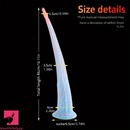 14.96in 18.11in Big Long Flower Petal Silicone Soft Dildo For Women