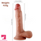 8.27in Realistic Silicone Soft Big Women Dildo For Enema BDSM Play