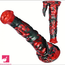 9.13in Monster Silicone Soft Suction Cup Big Dildo For G-Spot Sex