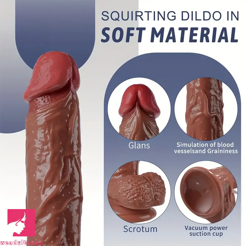 8.85in Realistic Big Real Cumming Dildo For Men Masturbator Orgasm