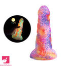 7.67in Big Girth Luminous Anal Pink Camo Silicone Female Dildo