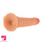 7.87in PVC Skin Feeling Dildo Sex Toy For Sex With Suction Cup