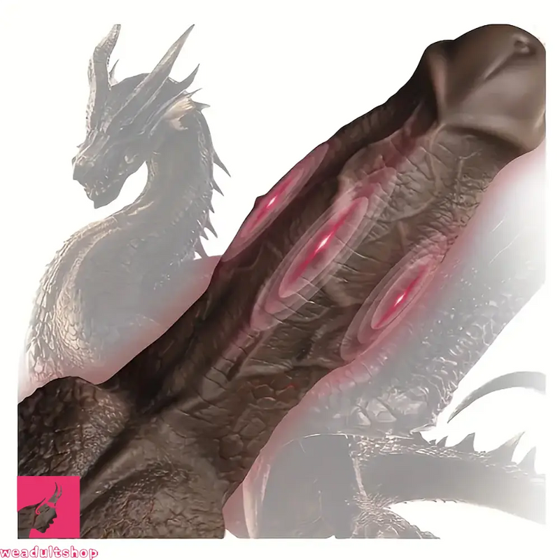 8.5in Dragon Scale Big Horse Cock Monster Silicone Soft Orgasm Dildo