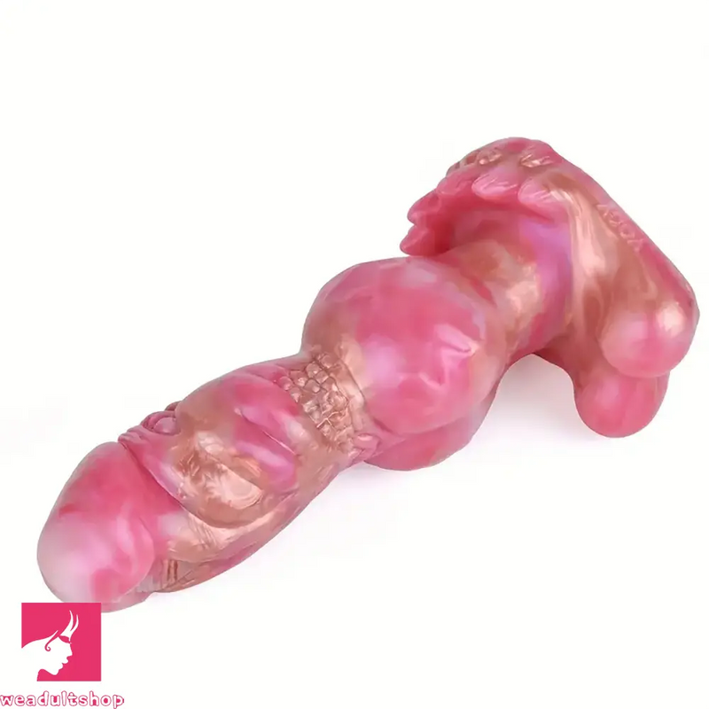 8.86in Animal Knot Soft Silicone Odd Big Dildo For Men Adult Sex