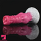 7.28in Dog Knot Silicone Soft Dildo For Women Men Couples G Spot