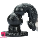 8.97in Dog Knot Black PVC Hands-Free Dildo For G-Spot Orgasm Love