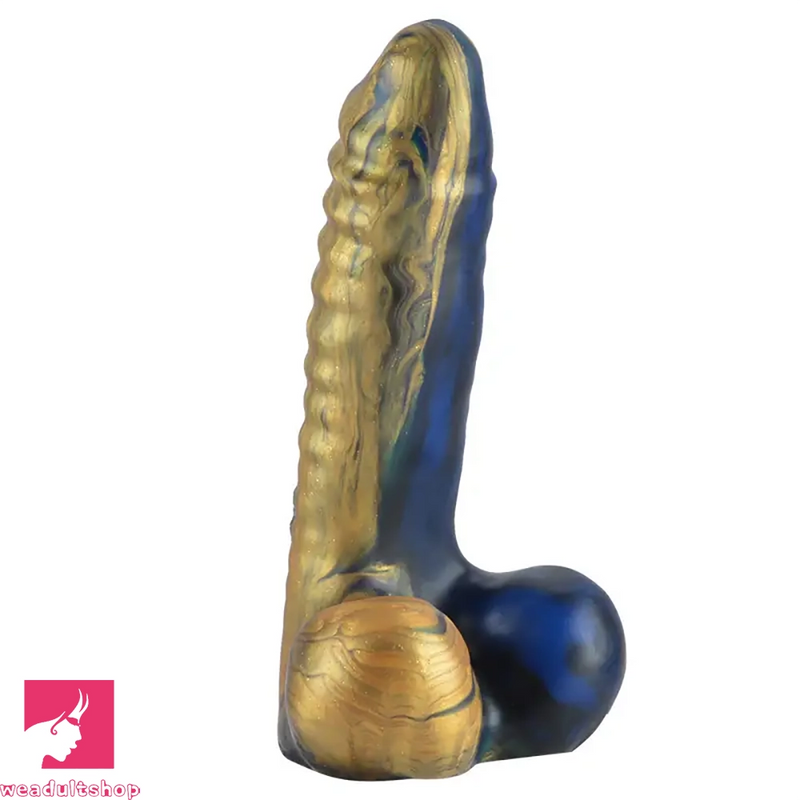 7.5in Realistic Silicone Soft Flexible Monster Odd Dildo For Adults