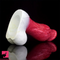 9.05in Large Testis Design Thick Silicone Soft G-Spot Female Dildo