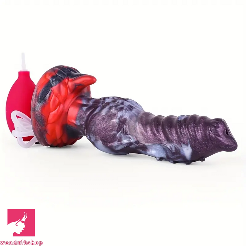 7.75in Realistic Animal Knot Spiked Dildo With Squirting Sex Toy