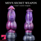 7.67in Soft Silicone Adult Sex Monster Knot Dildo Sleeve Extender