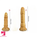 7.48in 9.84in Dragon-Shaped Large Golden Dildo SM Pleasure Sex