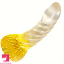 8.86in Spiral Fantasy Big Anal Plug Dildo For Vaginal Massage Orgasm