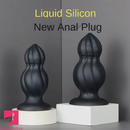 5.75in 6.5in Silicone Anal Plug Dildo Masturbator For Men Sex Toy