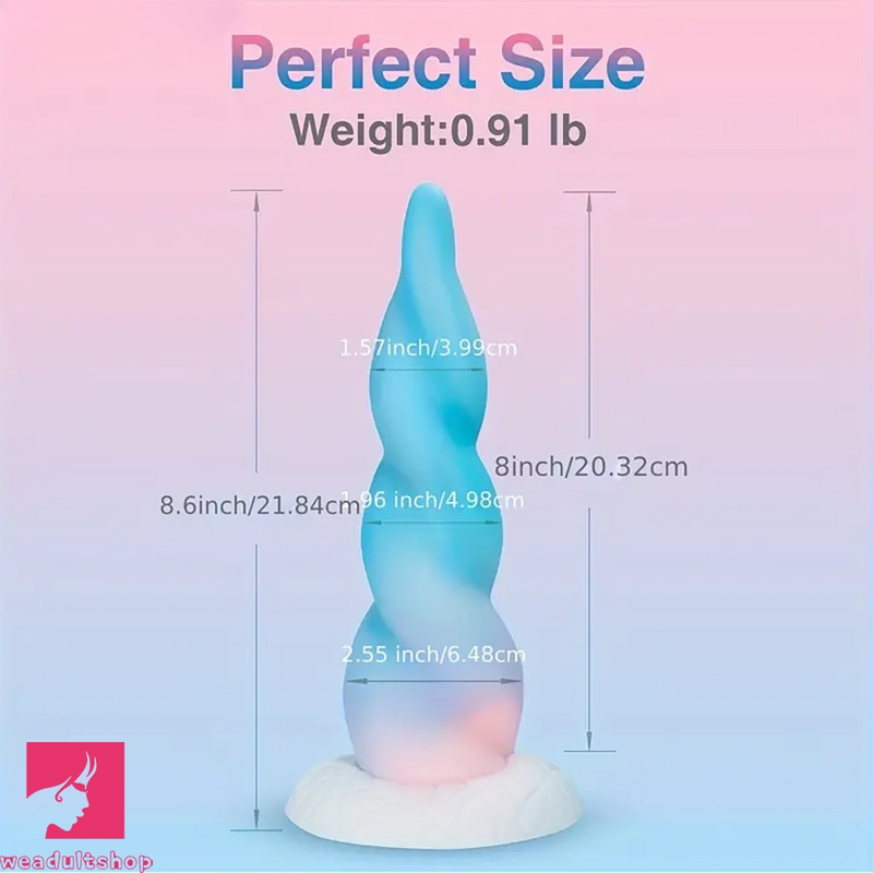 8.6in Monster Realistic Fantasy Big Silicone Soft Dildo For Adults