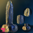 7.5in Realistic Silicone Soft Flexible Monster Odd Dildo For Adults