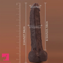 11in Realistic Big Skin-like Silicone Soft Dildo For Women Fucking Toy