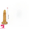 7.48in 9.84in Dragon-Shaped Large Golden Dildo SM Pleasure Sex